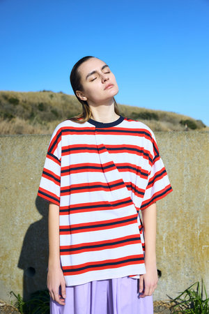 ナゴンスタンス/nagonstansの【4/1 10:00販売開始】tuck t-shirt(110100/110102)