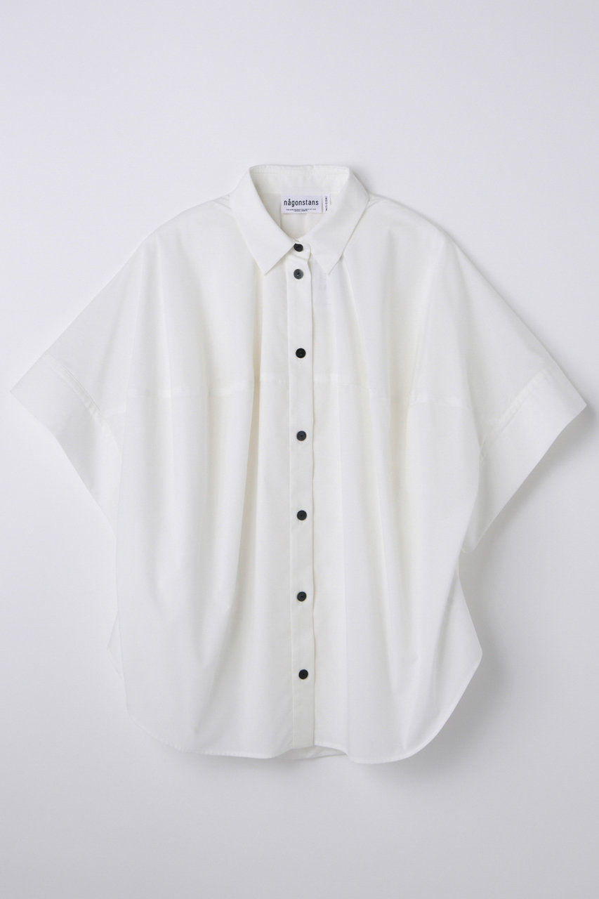ナゴンスタンス/nagonstansの【4/15 12:00販売開始】drape shirt(Salt/470JS430-1121)