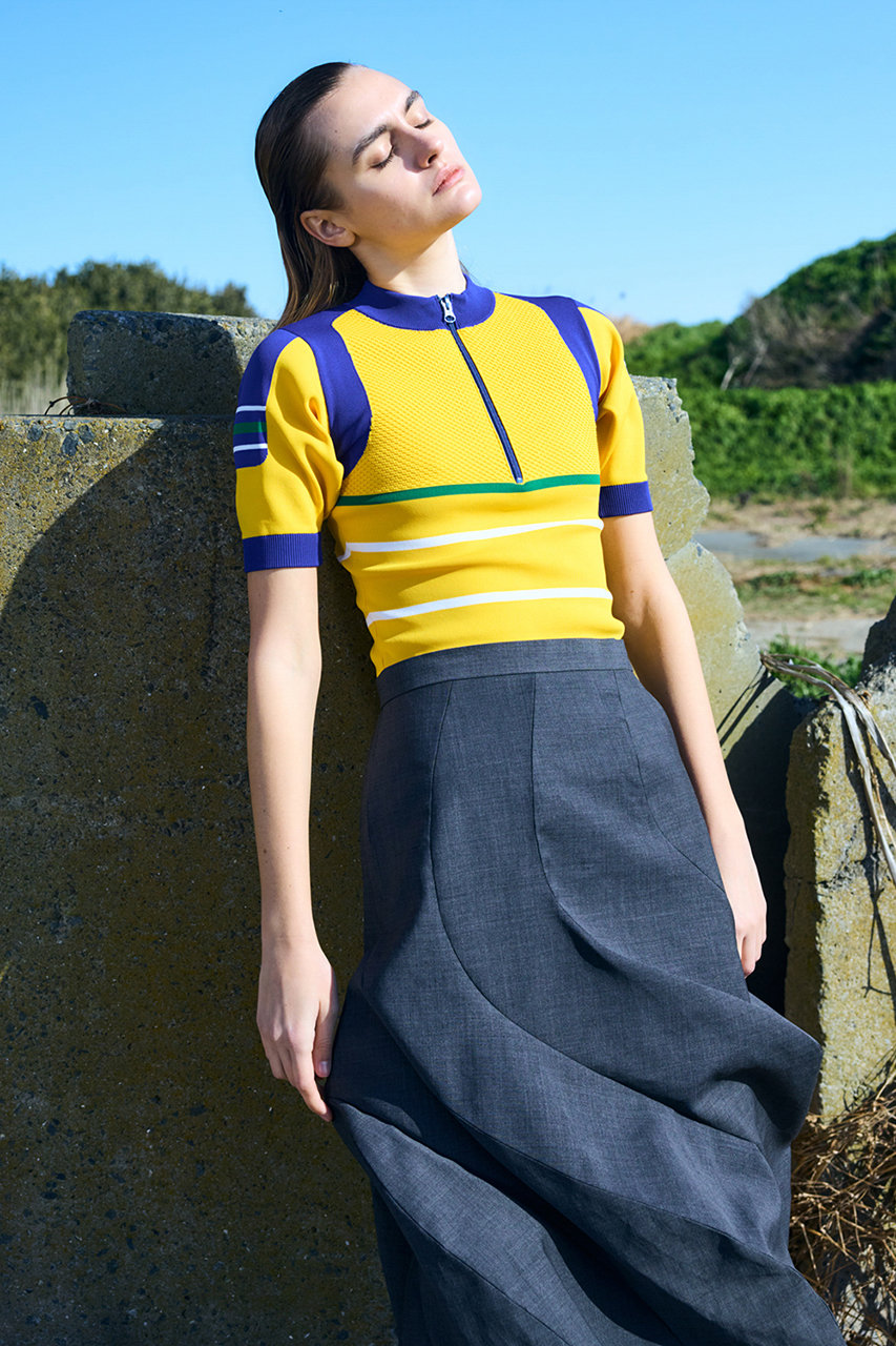 nagonstans(ナゴンスタンス)｜cycling pullover/Turmeric の通販
