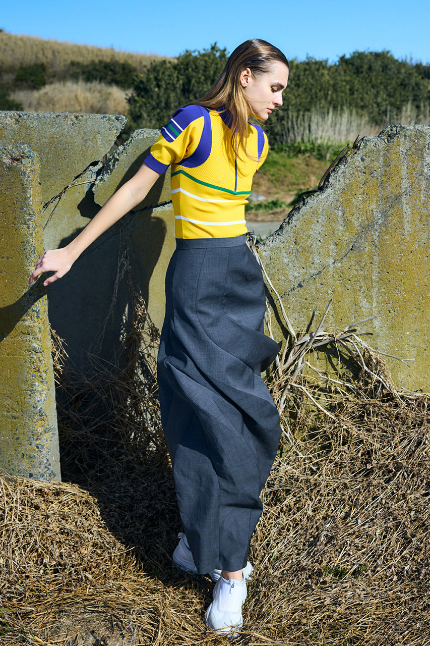 nagonstans(ナゴンスタンス)｜cycling pullover/Turmeric の通販