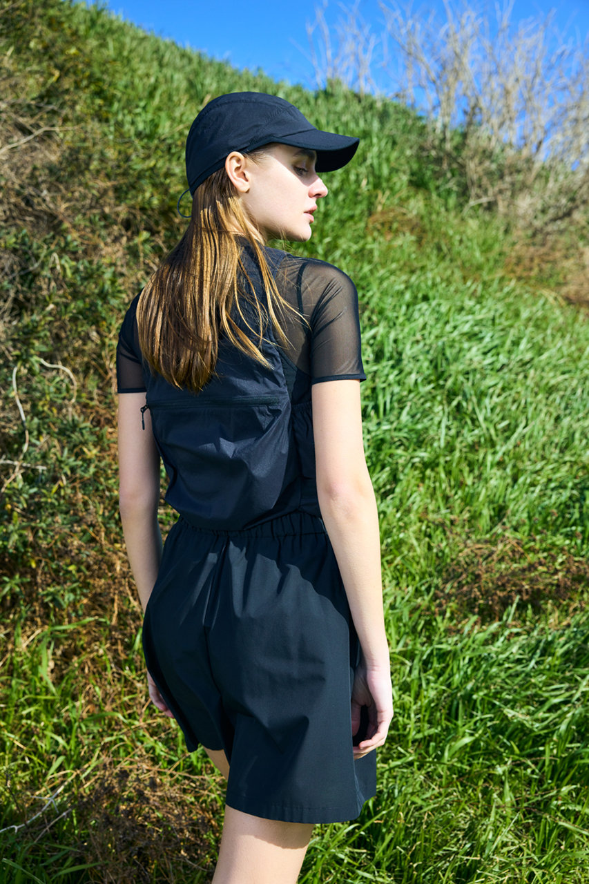 nagonstans ナゴンスタンス　ベスト nagonstans(ナゴンスタンス)｜trail vest/Black の通販｜ELLESHOP