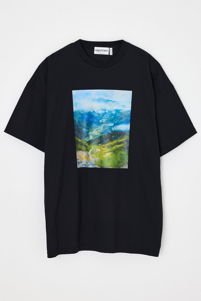 ナゴンスタンス/nagonstansの【予約販売】t-shirt(Black/470JS080-2091)