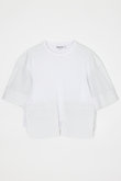 ナゴンスタンス　CO天竺 Combi Tシャツ nagonstans(ナゴンスタンス)｜ソフト天竺 Curve T/SH Tシャツ/Salt の