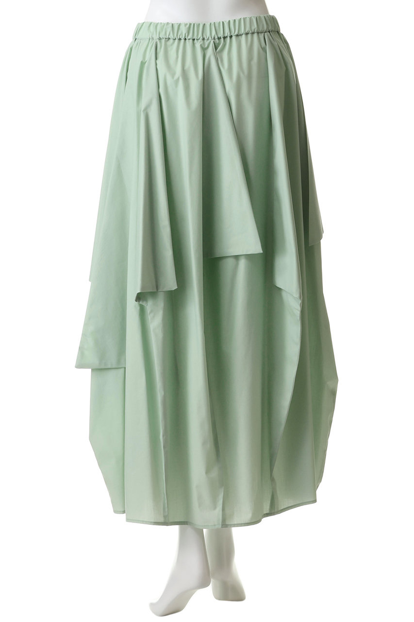 nagonstans(ナゴンスタンス)｜folds skirt/Black の通販｜ELLESHOP