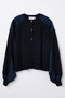 two-tone cardigan ナゴンスタンス/nagonstans Space