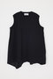 【5/1 12:00販売開始】boulder-hem tank ナゴンスタンス/nagonstans Black