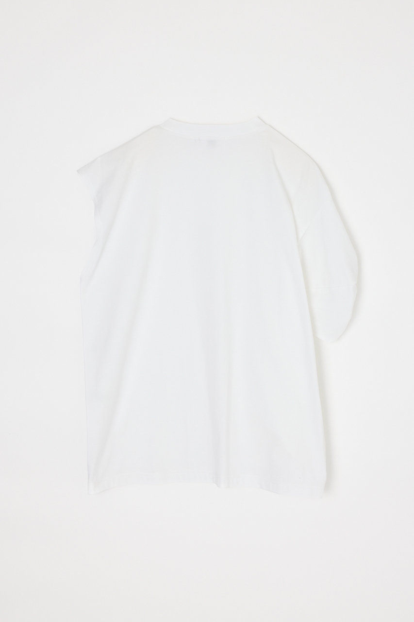 nagonstans ナゴンスタンス 裾アシンメトリーT nagonstans nagonstans / ナゴンスタンス CUT AND SEWN アシンメトリー