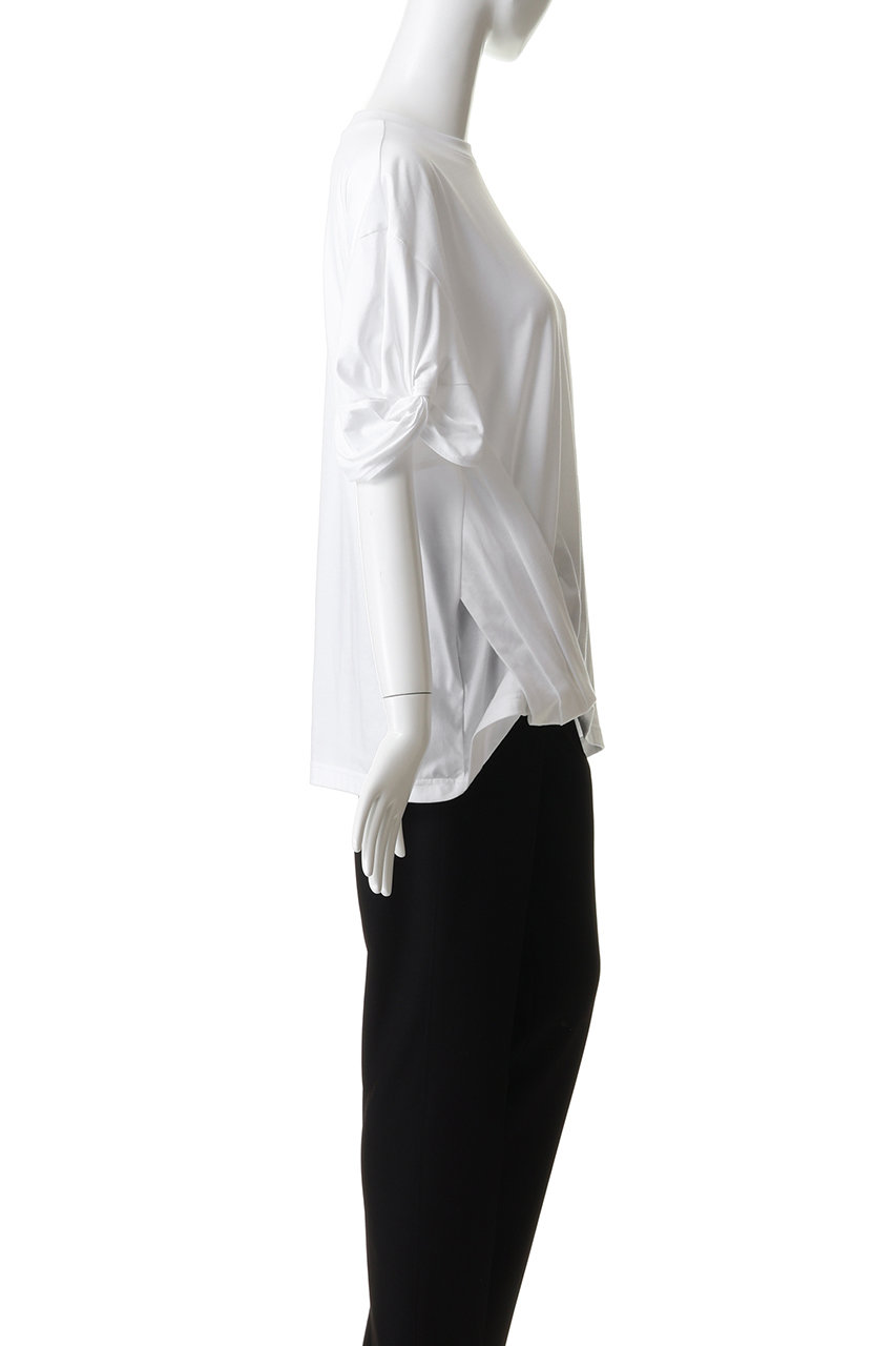 nagonstans(ナゴンスタンス)｜asymmetry twist t-shirt/Salt の通販