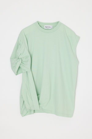 ナゴンスタンス/nagonstansのasymmetry twist t-shirt(110100/110102)
