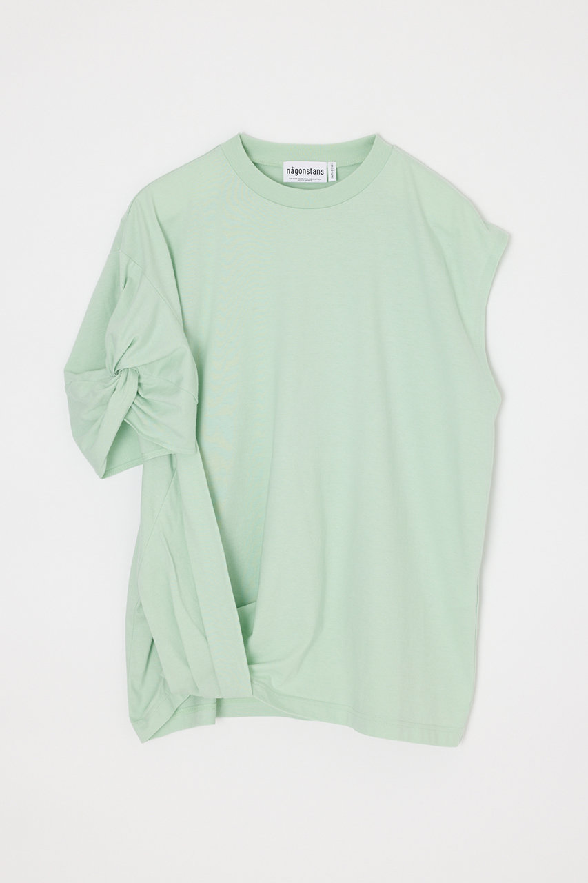 ナゴンスタンス/nagonstansのasymmetry twist t-shirt(Rosemary/470JS880-2021)