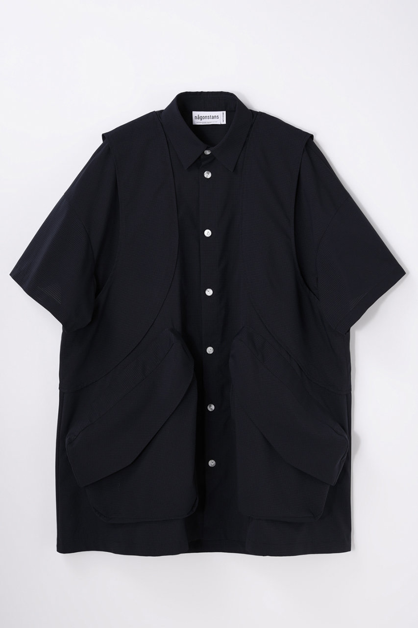 ナゴンスタンス/nagonstansのDot Air Breate SH/シャツ(Space/470JA430-0061)