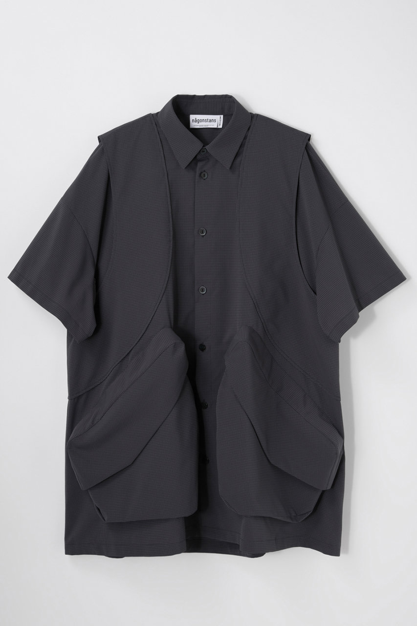 ナゴンスタンス/nagonstansのDot Air Breate SH/シャツ(Cement/470JA430-0061)