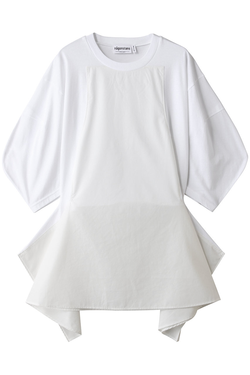 nagonstans Single Jersey Silhouette P.O/プルオーバー (Salt, M) ナゴンスタンス ELLE SHOP