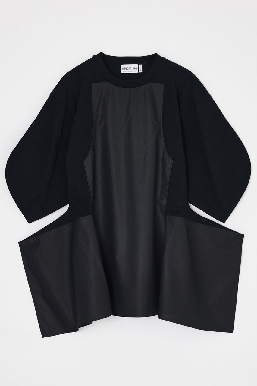 nagonstans Single Jersey Silhouette P.O/プルオーバー (Black, M) ナゴンスタンス ELLE SHOP