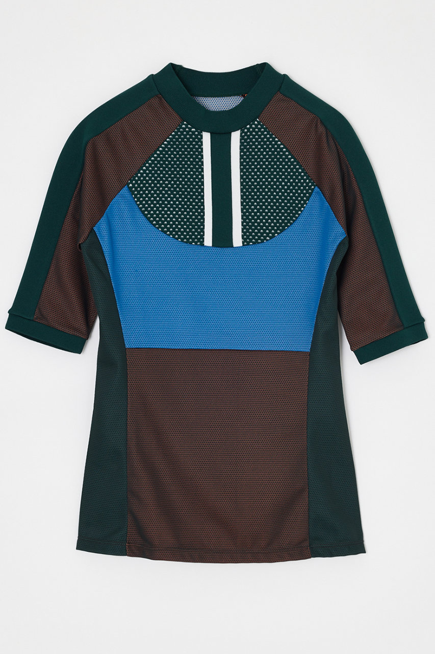 nagonstans Honeycomb Mix カヌー5分TOPS/トップス (Kale, M) ナゴンスタンス ELLE SHOP