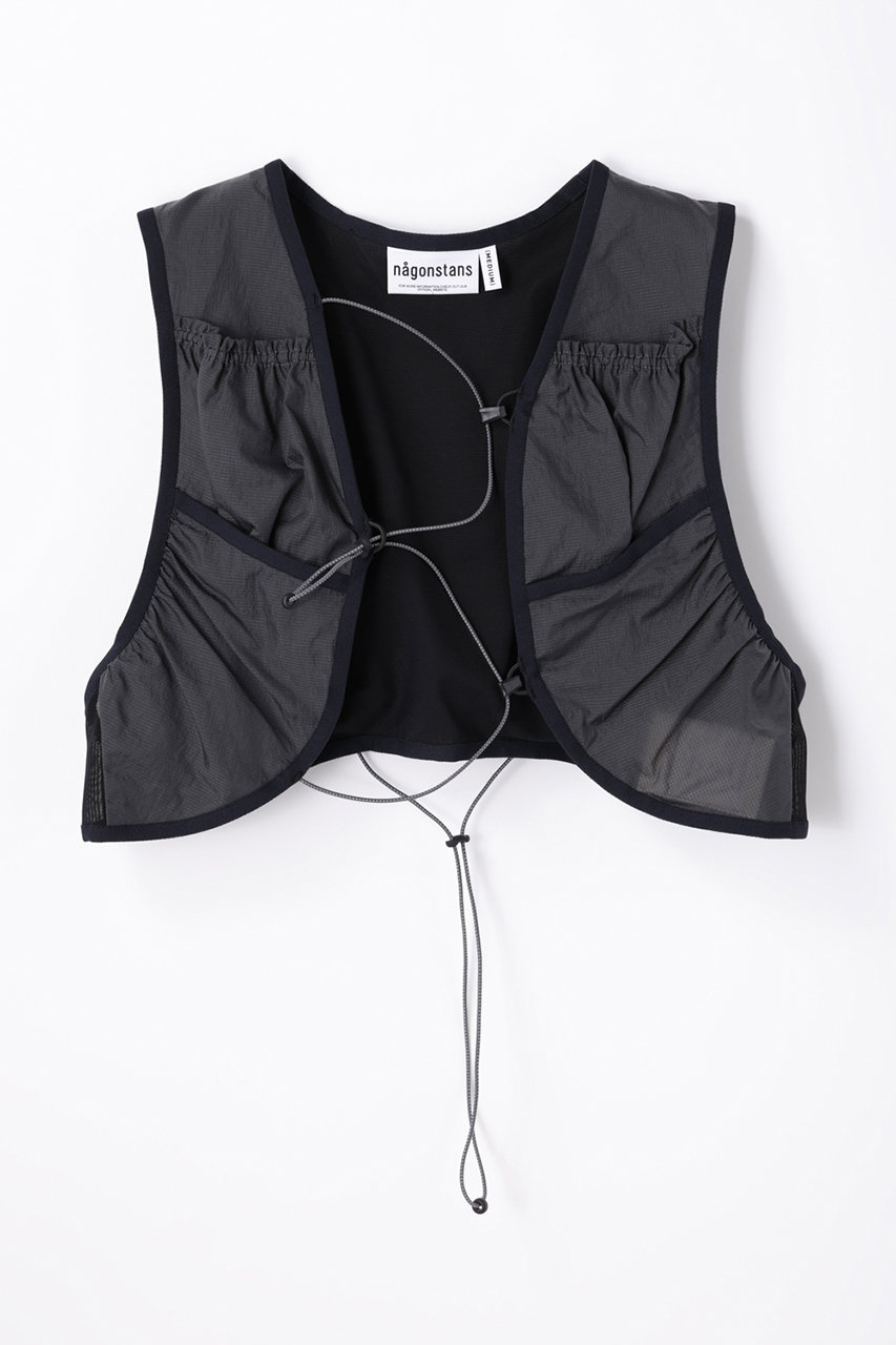 nagonstans Ny Ripstop Breath マイクロベスト (Cement, M) ナゴンスタンス ELLE SHOP