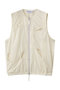 Hisoftlipstop hole vest/ベスト ナゴンスタンス/nagonstans Mushroom