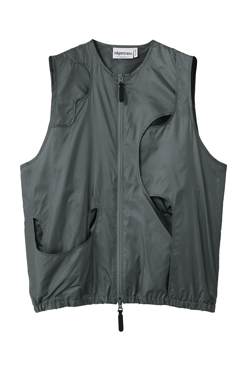 ナゴンスタンス/nagonstansのHisoftlipstop hole vest/ベスト(Cloud/470JA830-2061)