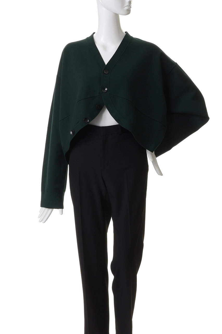 nagonstans(ナゴンスタンス)｜hem-design cardigan/カーディガン/Black