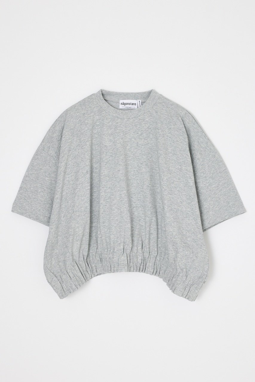 nagonstans T/Cソフト天竺 タックヘム Tシャツ (Wolf, M) ナゴンスタンス ELLE SHOP