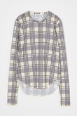 Madras check コンパクトロンT