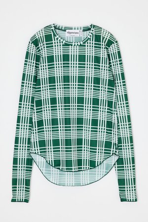 ナゴンスタンス/nagonstansのMadras check コンパクトロンT(110100/110103)