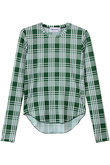 Madras check コンパクトロンT
