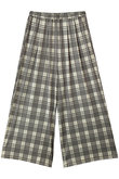 Madras check フルゴムワイド PT/パンツ