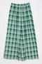 Madras check フルゴムワイド PT/パンツ ナゴンスタンス/nagonstans Zucchini