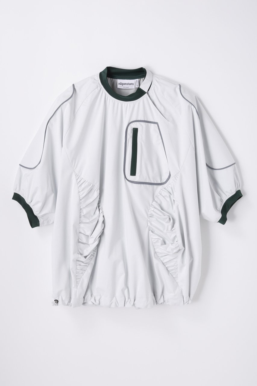 nagonstans 2.5レイヤータフタ Panel Tech P.O/プルオーバー (Salt, M) ナゴンスタンス ELLE SHOP