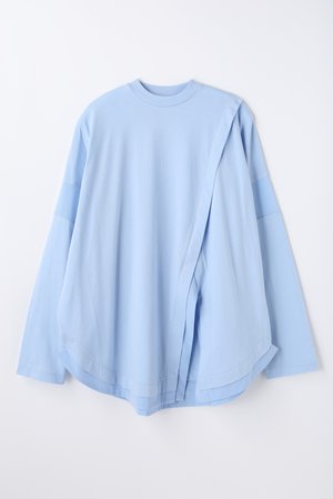ナゴンスタンス/nagonstansのソフト天竺 Rounded ロンT(110100/110103)