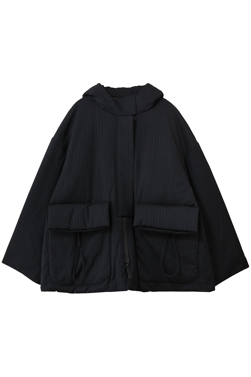 nagonstans T/Wストレッチツイル Volumeブルゾン (Space, S) ナゴンスタンス ELLE SHOP