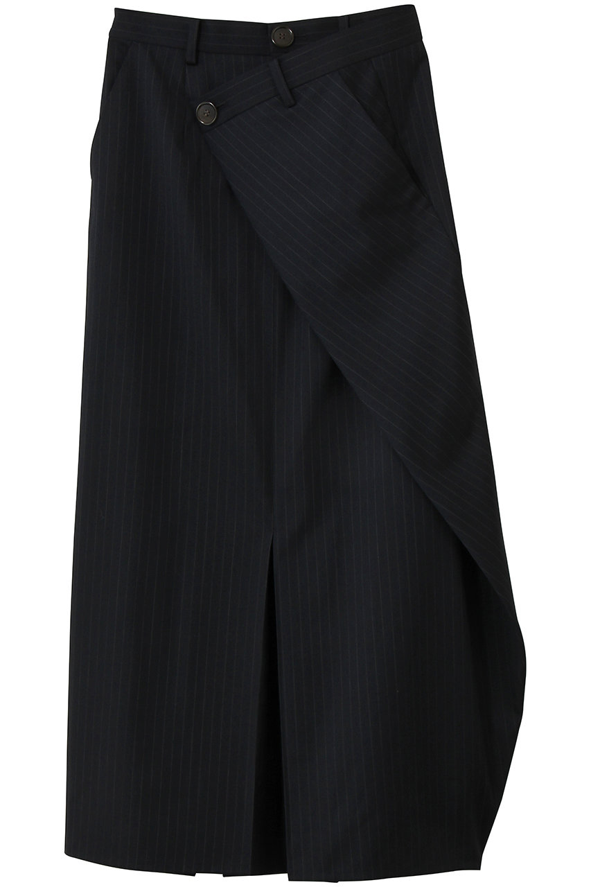 nagonstans T/Wストレッチツイル shard Line SK/スカート (Space, S) ナゴンスタンス ELLE SHOP
