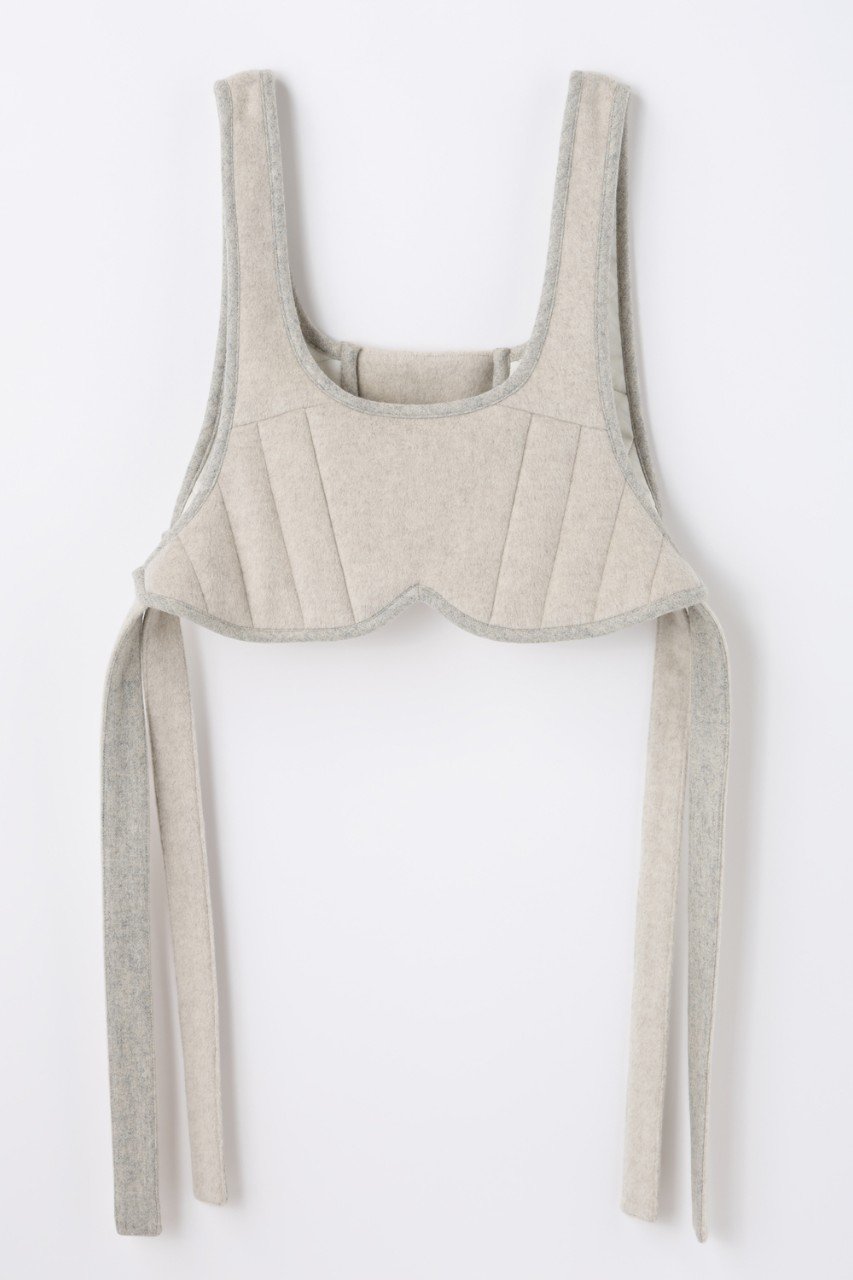 nagonstans ウールビーバー Protecter パーツ (Oatmeal, M) ナゴンスタンス ELLE SHOP