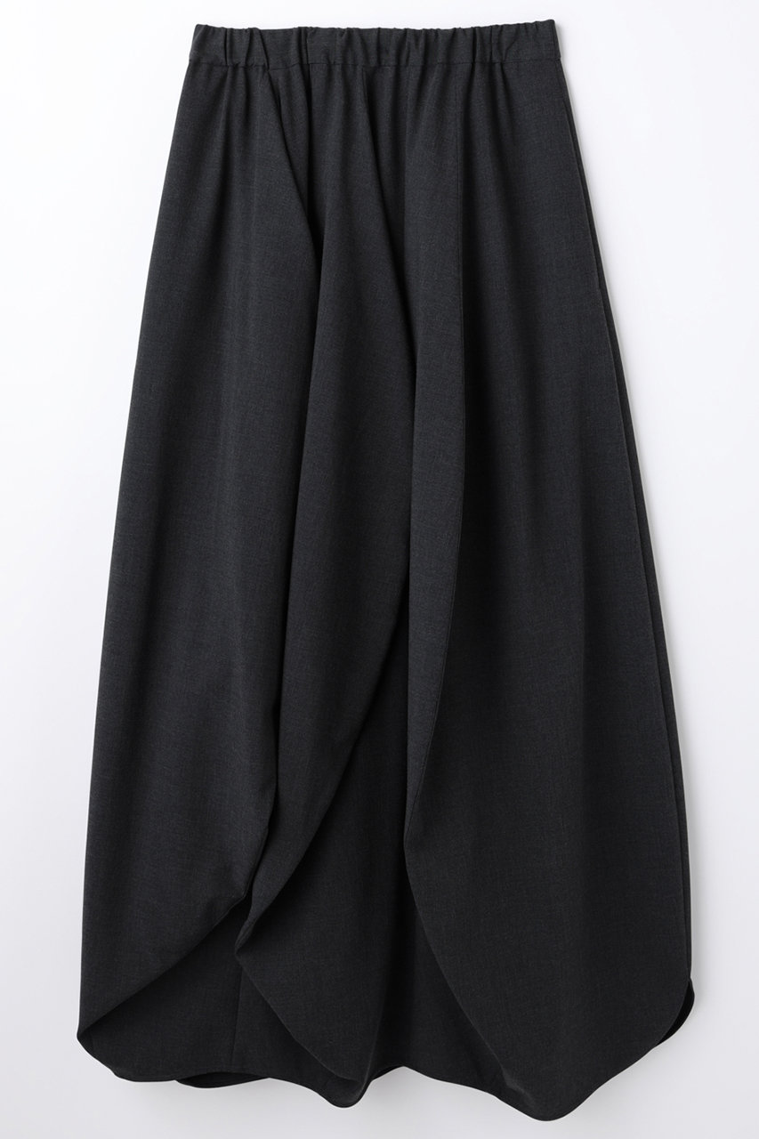 nagonstans T/Rダブルクロス Whirl SK/スカート (Stone, S) ナゴンスタンス ELLE SHOP