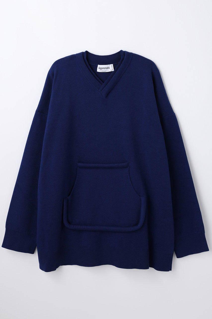 nagonstans ホッケーV N/C P.O/プルオーバー (Space, M) ナゴンスタンス ELLE SHOP