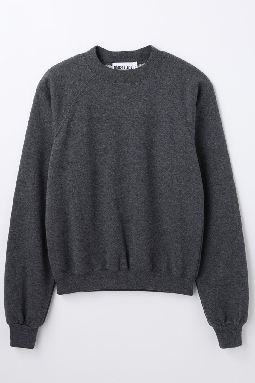nagonstans カシミヤタッチ裏起毛 P.O/プルオーバー (Stone, M) ナゴンスタンス ELLE SHOP