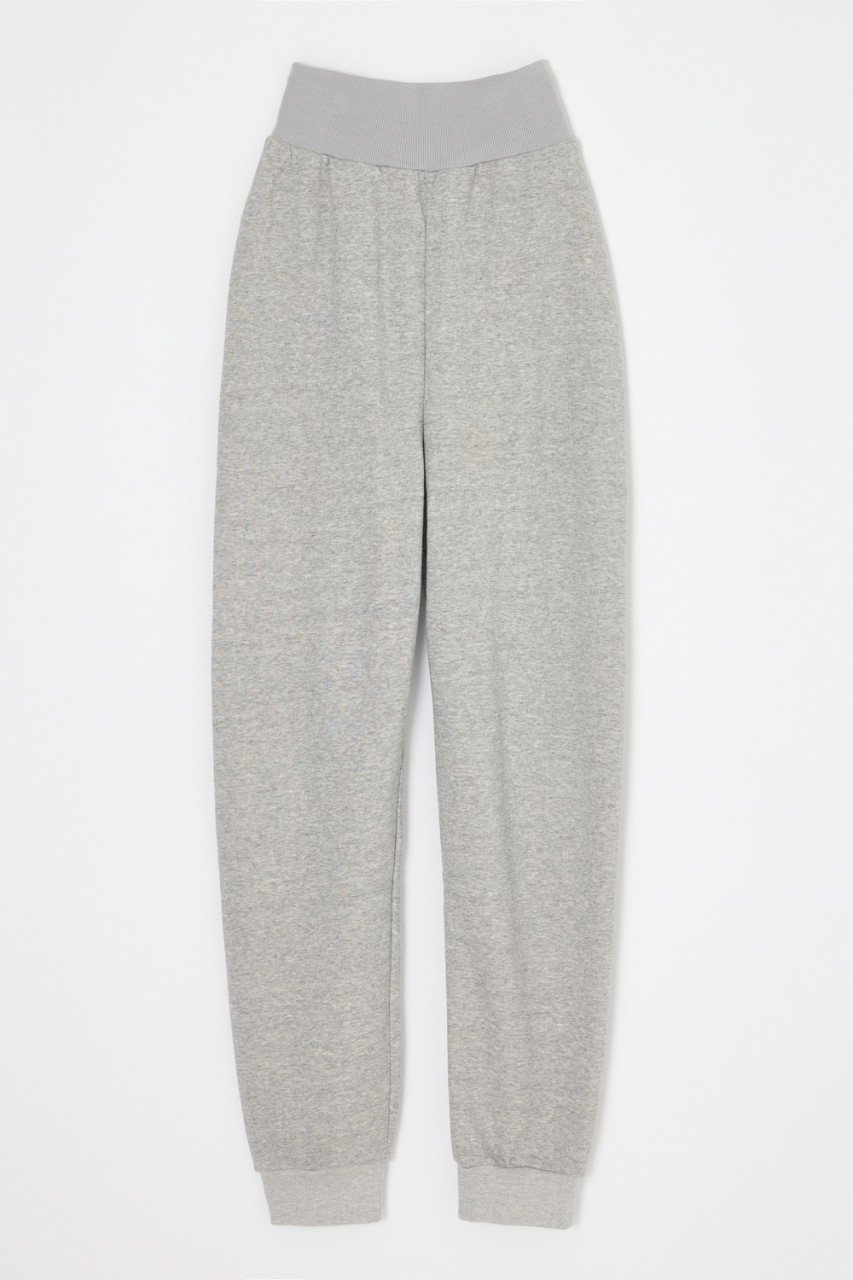 nagonstans カシミヤタッチ裏起毛 ワイド PT/パンツ (Wolf, M) ナゴンスタンス ELLE SHOP
