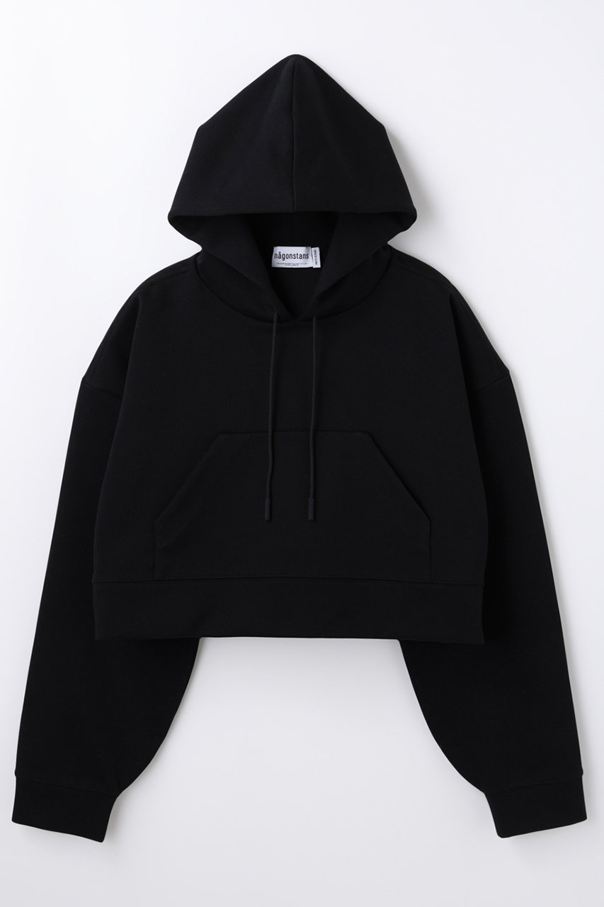 nagonstans ダンボール フーディ (Black, M) ナゴンスタンス ELLE SHOP