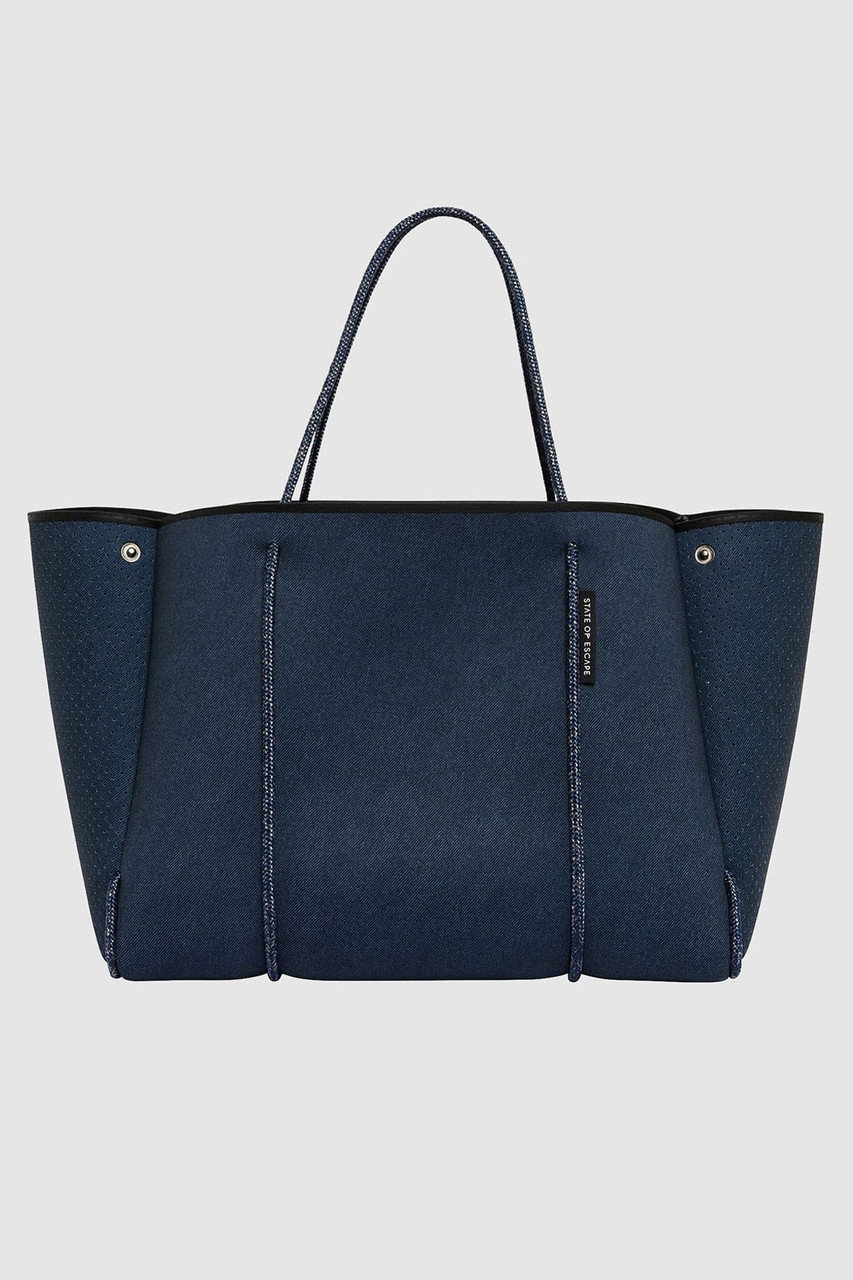 STATE OF ESCAPE Escape tote エスケープ トート (ダークデニム, F) ステート オブ エスケープ ELLE SHOP STATE OF ESCAPE Escape tote エスケープ トート (ダークデニム, F) ステート オブ エスケープ ELLE SHOP