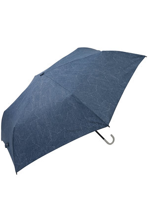ムーンバット/MOONBATの【estaa】耐風ミニ　UV　デニム傘(149900/149901)