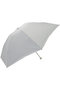 【Fuwacool】ランダムドット 晴雨兼用日傘 軽量折りたたみ傘 ムーンバット/MOONBAT ライトグレー