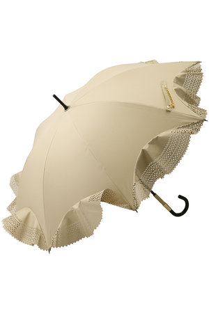 ムーンバット/MOONBATの【Sun dress】パンチングフリル 晴雨兼用日傘 ショート長傘(149900/149901)