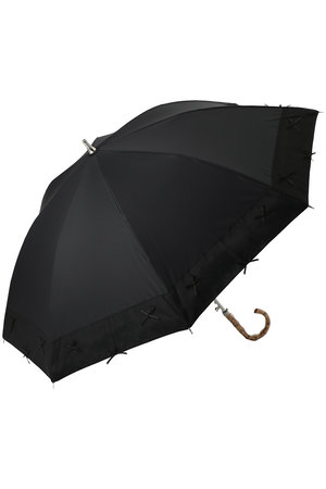 ムーンバット/MOONBATの【Sun dress】【晴雨兼用】ワンタッチ長傘プチリボン(149900/149901)