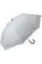 【Sun dress】【晴雨兼用】ワンタッチ折畳傘プチリボン ムーンバット/MOONBAT ライトグレー