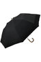 【Sun dress】【晴雨兼用】ワンタッチ折畳傘プチリボン ムーンバット/MOONBAT ブラック