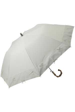 ムーンバット/MOONBATの【Sun dress】【晴雨兼用】ワンタッチ折畳傘プチリボン(149900/149901)