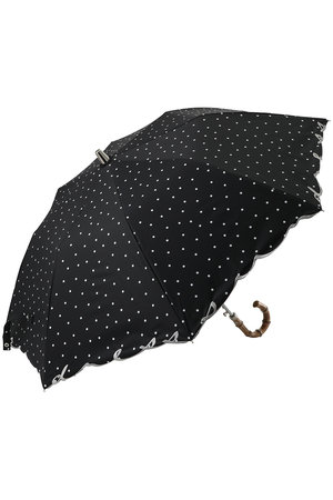 ムーンバット/MOONBATの【Sun dress】【晴雨兼用】ワンタッチ折畳傘ランダムドット(149900/149901)