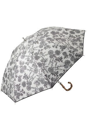 ムーンバット/MOONBATの【Sun dress】【晴雨兼用】ワンタッチ長傘フラワープリント(149900/149901)