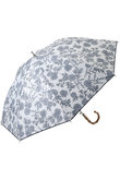 【Sun dress】【晴雨兼用】ワンタッチ長傘フラワープリント